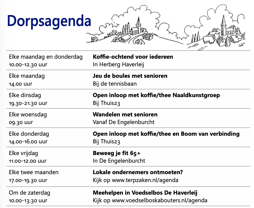 Dorpsagenda